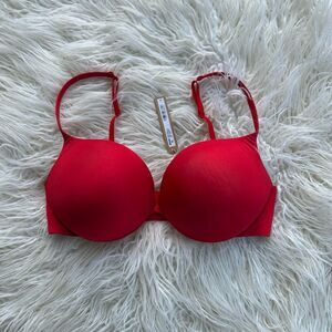 Red Women's Bra